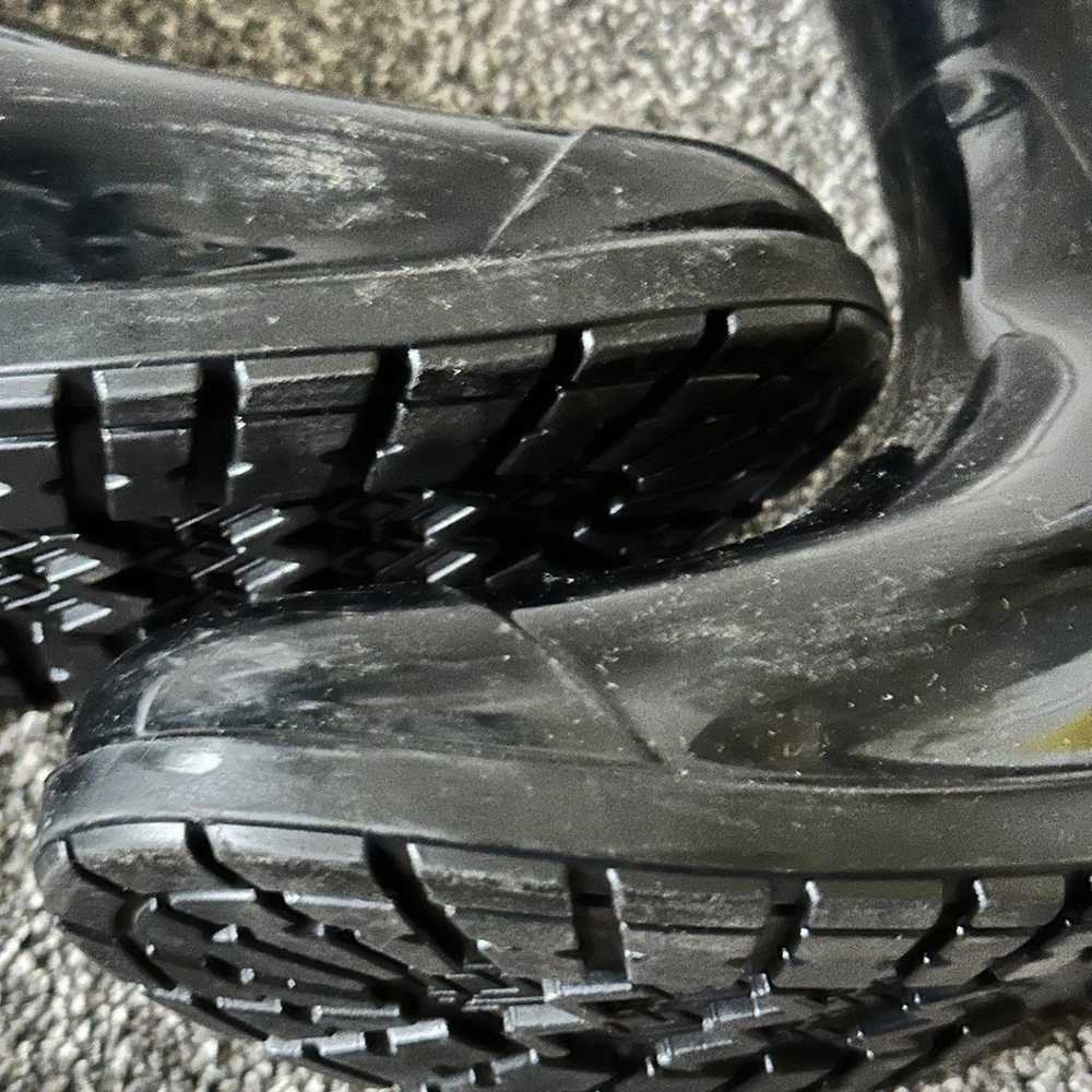 UGG Shaye Rain Tall Boots Waterproof Gloss Black … - image 11