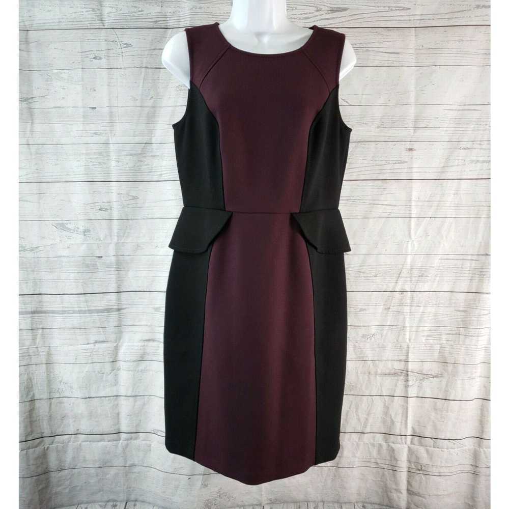 Loft Ann Taylor LOFT Womens Dress Sz 6 Black Burg… - image 1