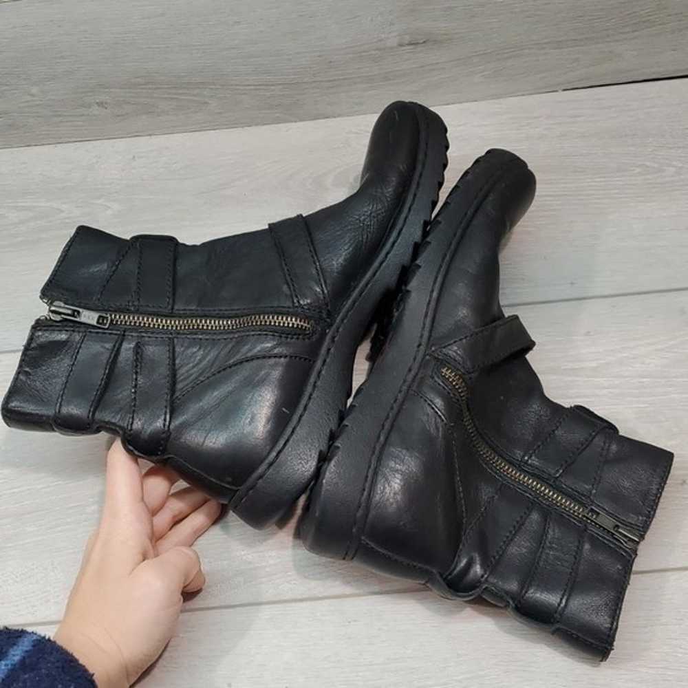 Born Women Tembi Ankle Leather moto  Boots shoes … - image 11