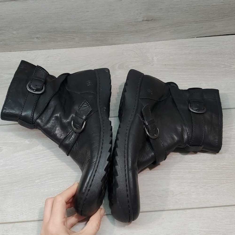 Born Women Tembi Ankle Leather moto  Boots shoes … - image 12