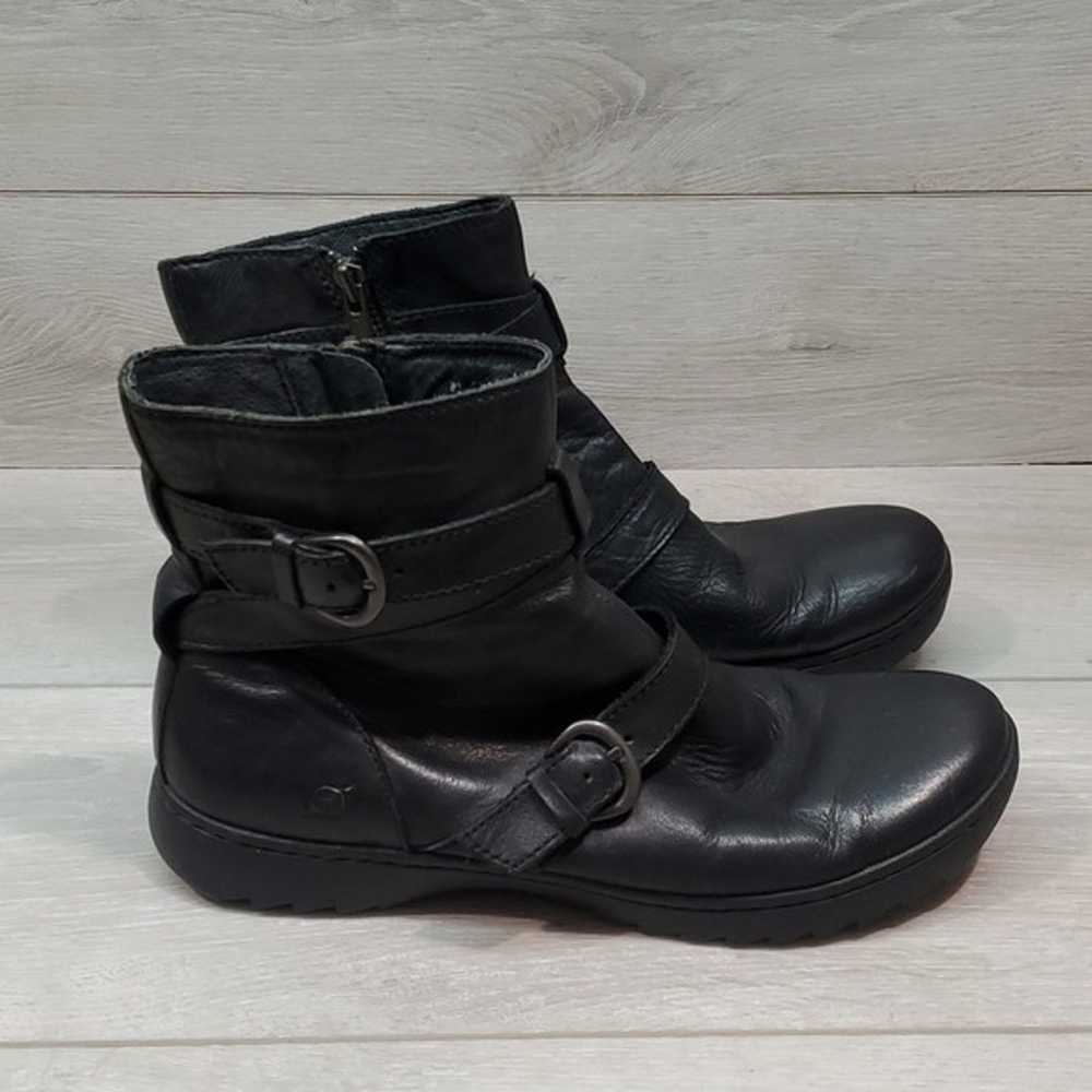 Born Women Tembi Ankle Leather moto  Boots shoes … - image 3