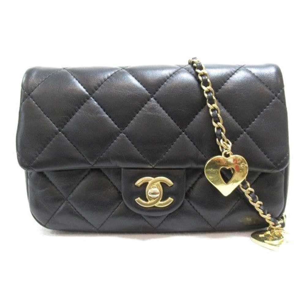 Chanel Chanel Quilted Leather 22B Heart Charms Mi… - image 1