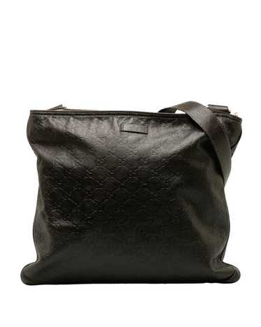 Gucci Brown Guccissima Messenger Bag in AB Condit… - image 1