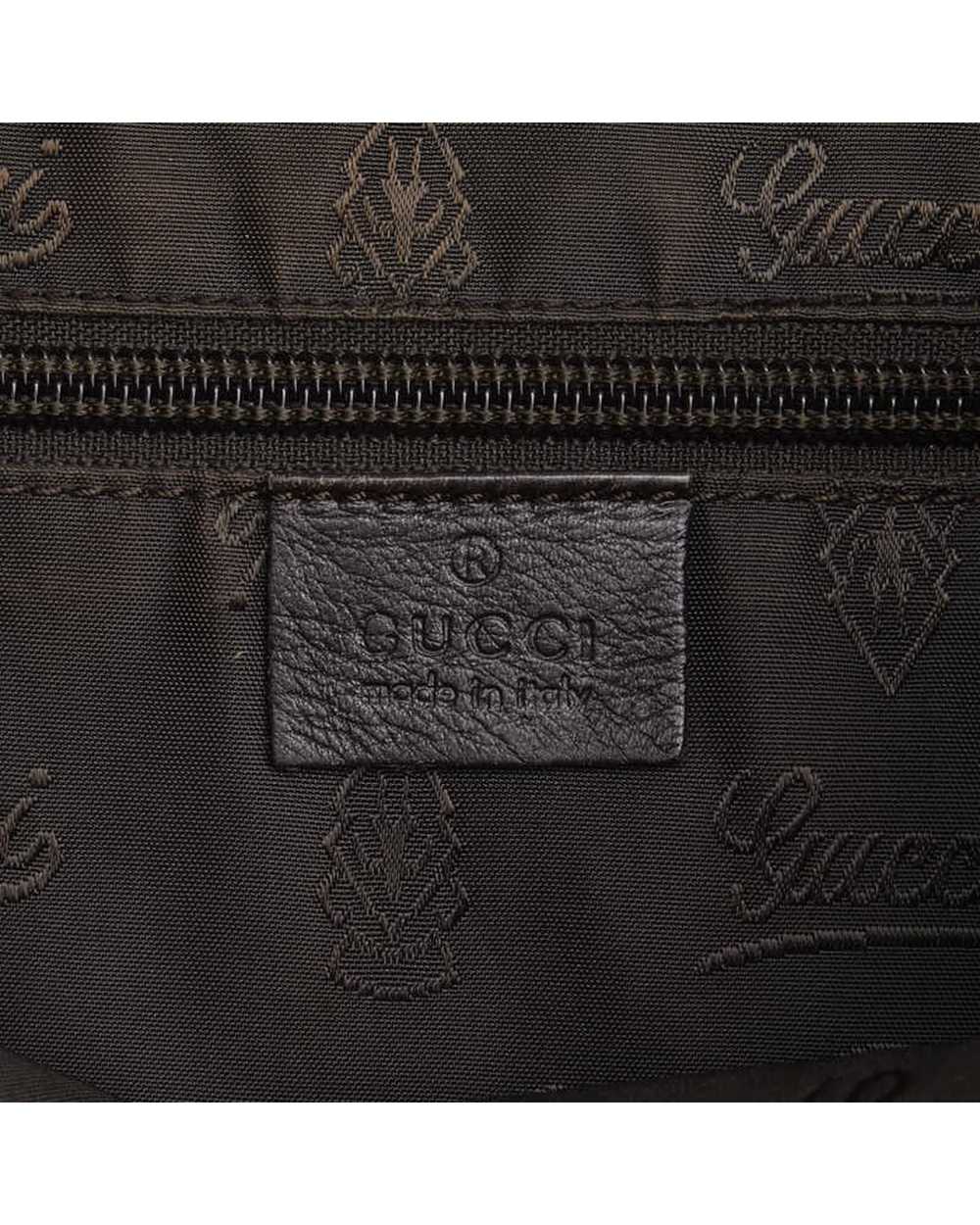 Gucci Brown Guccissima Messenger Bag in AB Condit… - image 8
