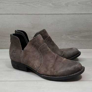 Born Women Comfort Ankle Leather Boots shoes sz 8… - image 1