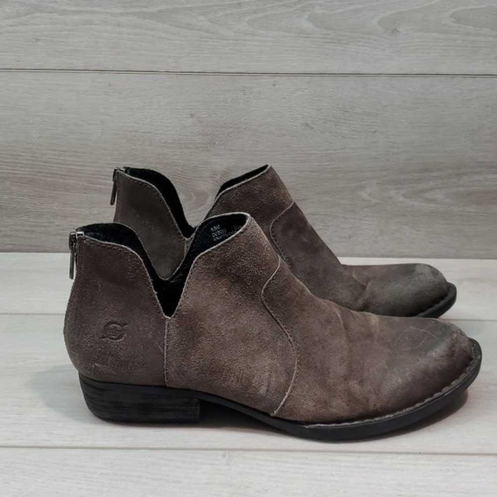 Born Women Comfort Ankle Leather Boots shoes sz 8… - image 2