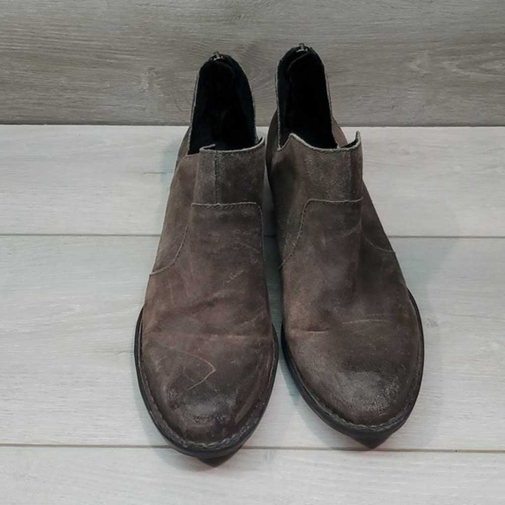 Born Women Comfort Ankle Leather Boots shoes sz 8… - image 3