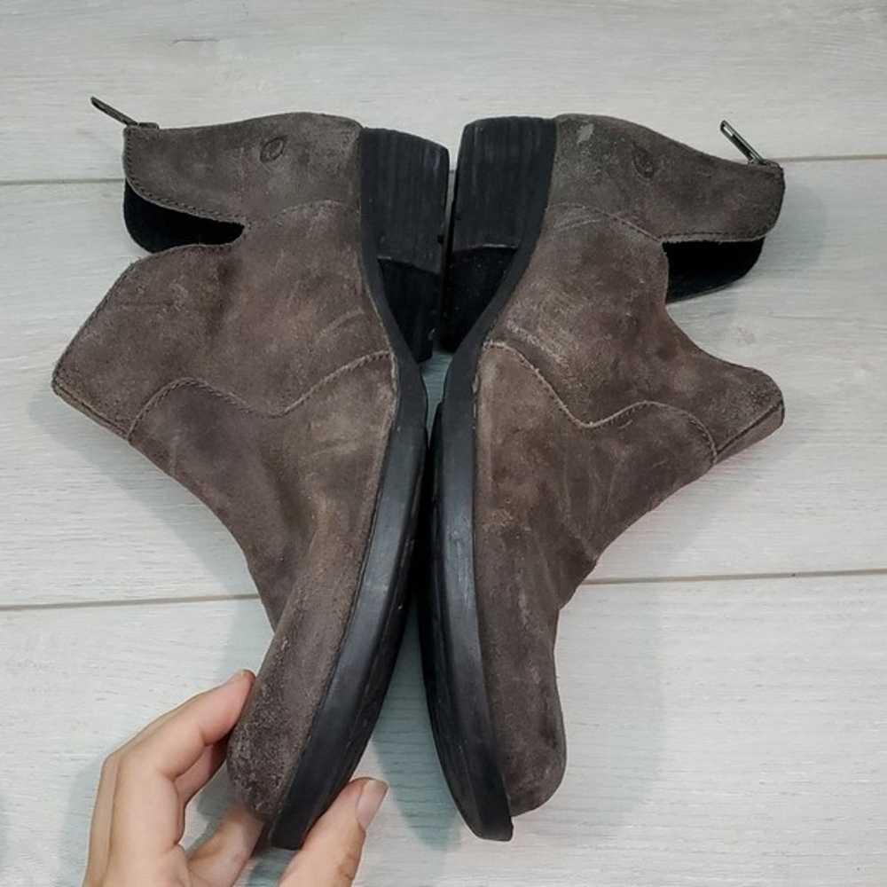 Born Women Comfort Ankle Leather Boots shoes sz 8… - image 9