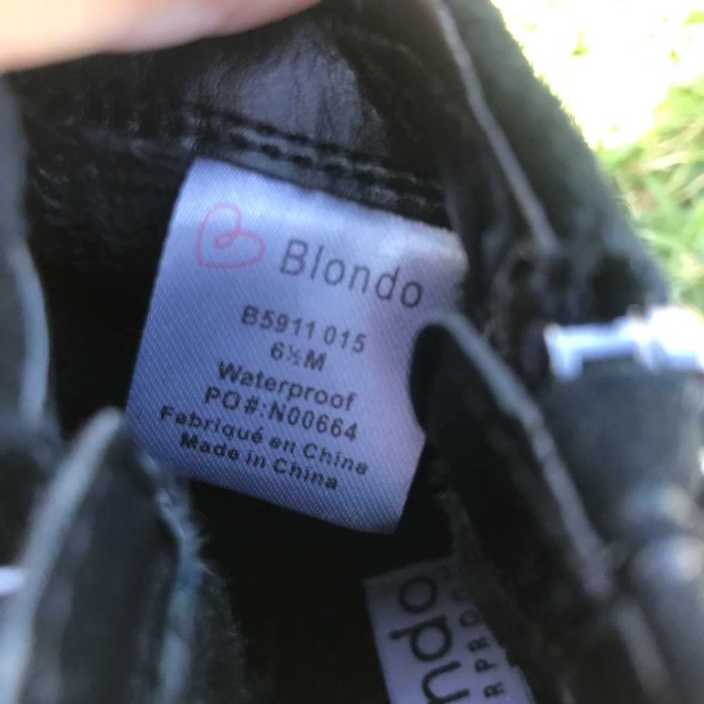 Blondo Liam suede black booties - image 6
