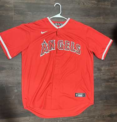 Kids Angels Trout Jersey #27 Large 7 Genuine Merchandise MLB Baseball