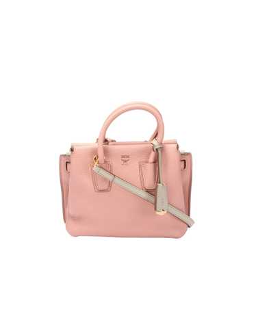 MCM Lightly Worn Pink Mini Tote Bag - image 1
