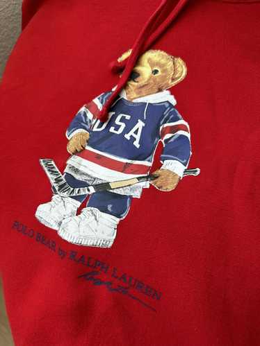 Polo bear hockey player Gem