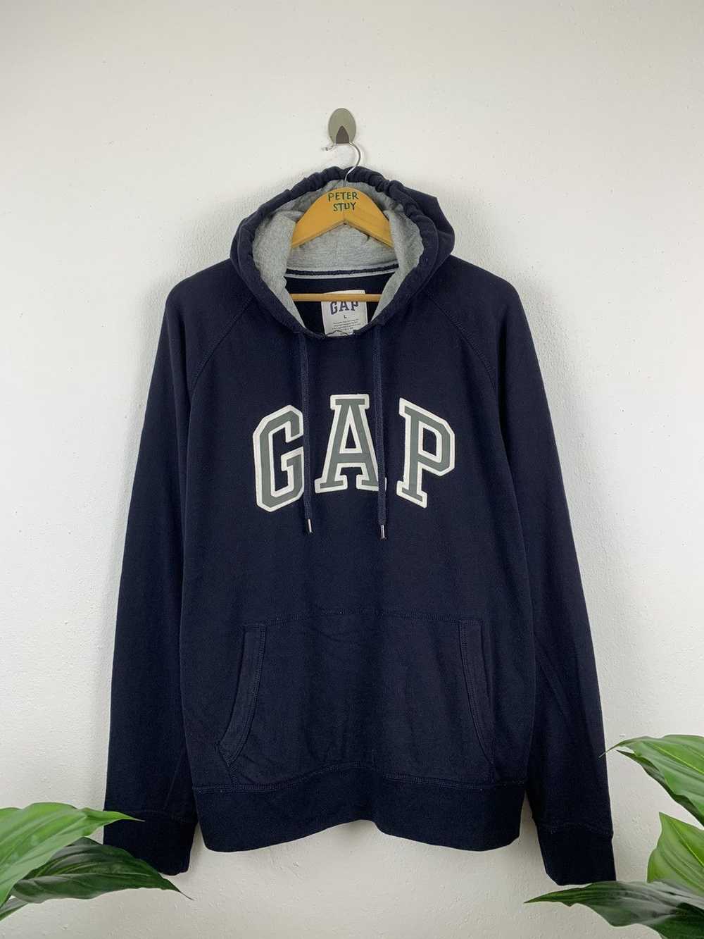 Gap × Streetwear GAP BIG LOGO HOODIE - image 1