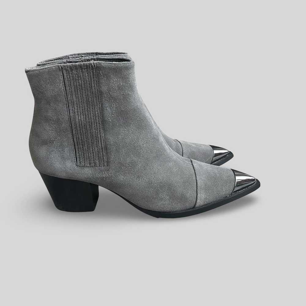 Halston Heritage Suede Ankle Boots [Size 7.5] - image 3