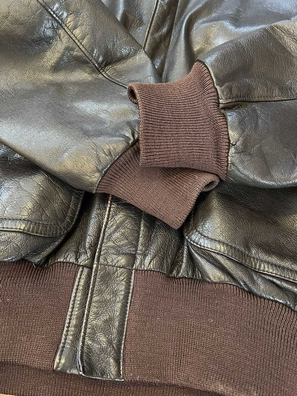 L.L. Bean × Vintage Vintage LL Bean Brown Leather… - image 4