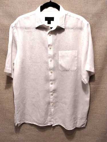 Scott Barber 100% Linen Short Sleeve Shirt