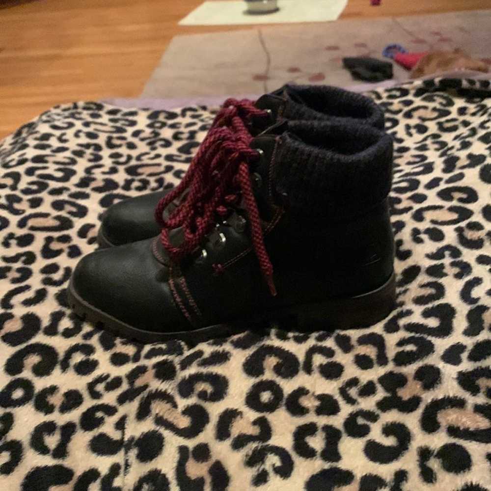 Women’s Dirty Laundry Black Boots 7.5 - image 2