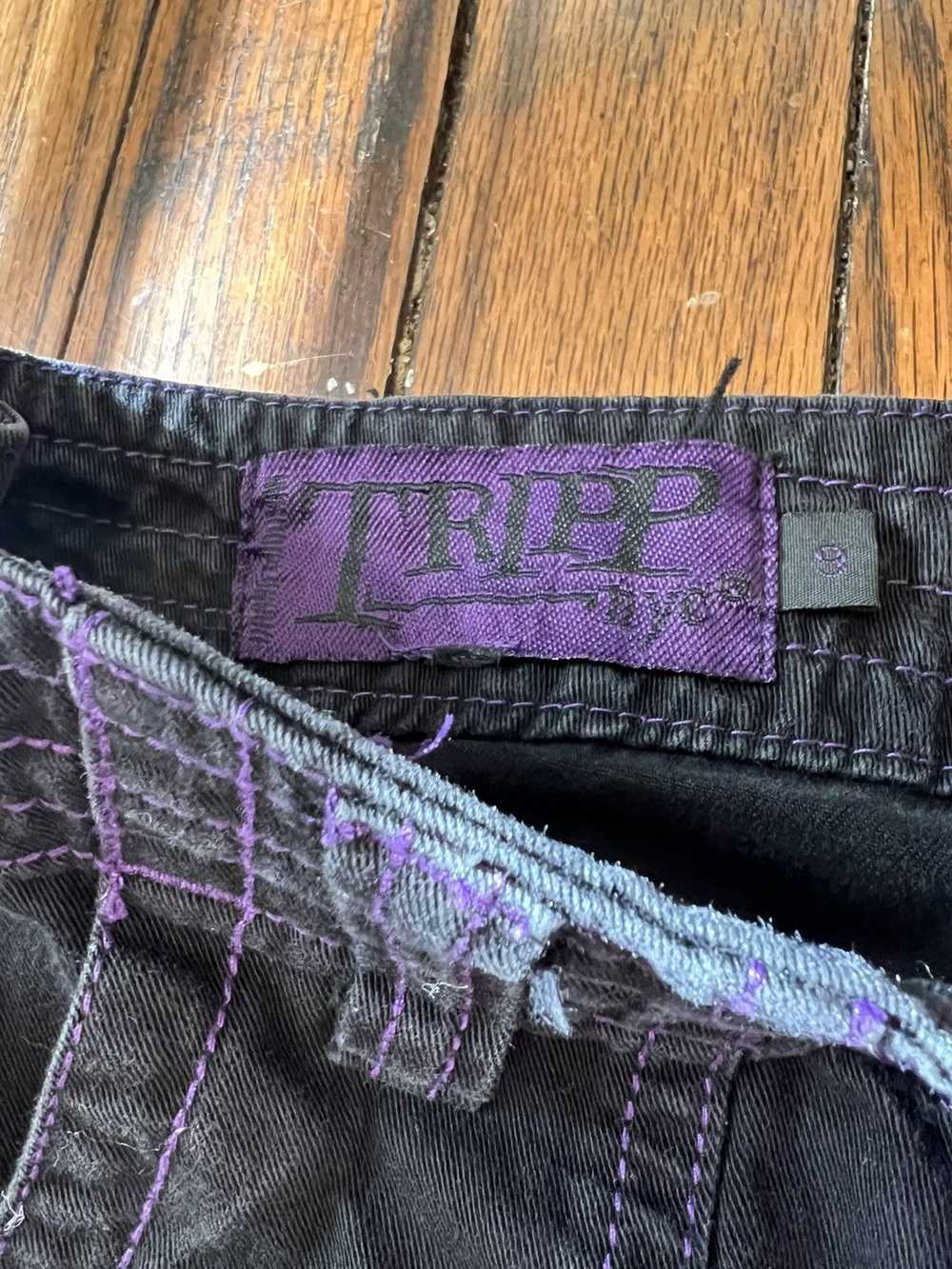 Tripp Nyc × Vintage Vintage Tripp NYC Purple Blac… - image 10