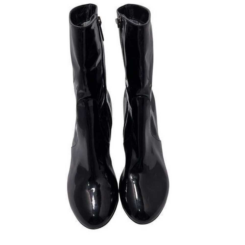 Aquatalia Black Patent Leather Boots Size 9 Never… - image 2