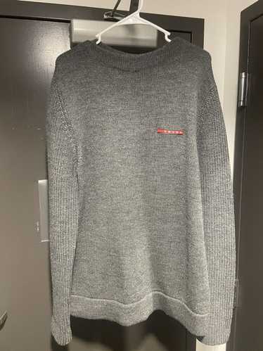 Prada Prada Grey Virgin Wool Sweater