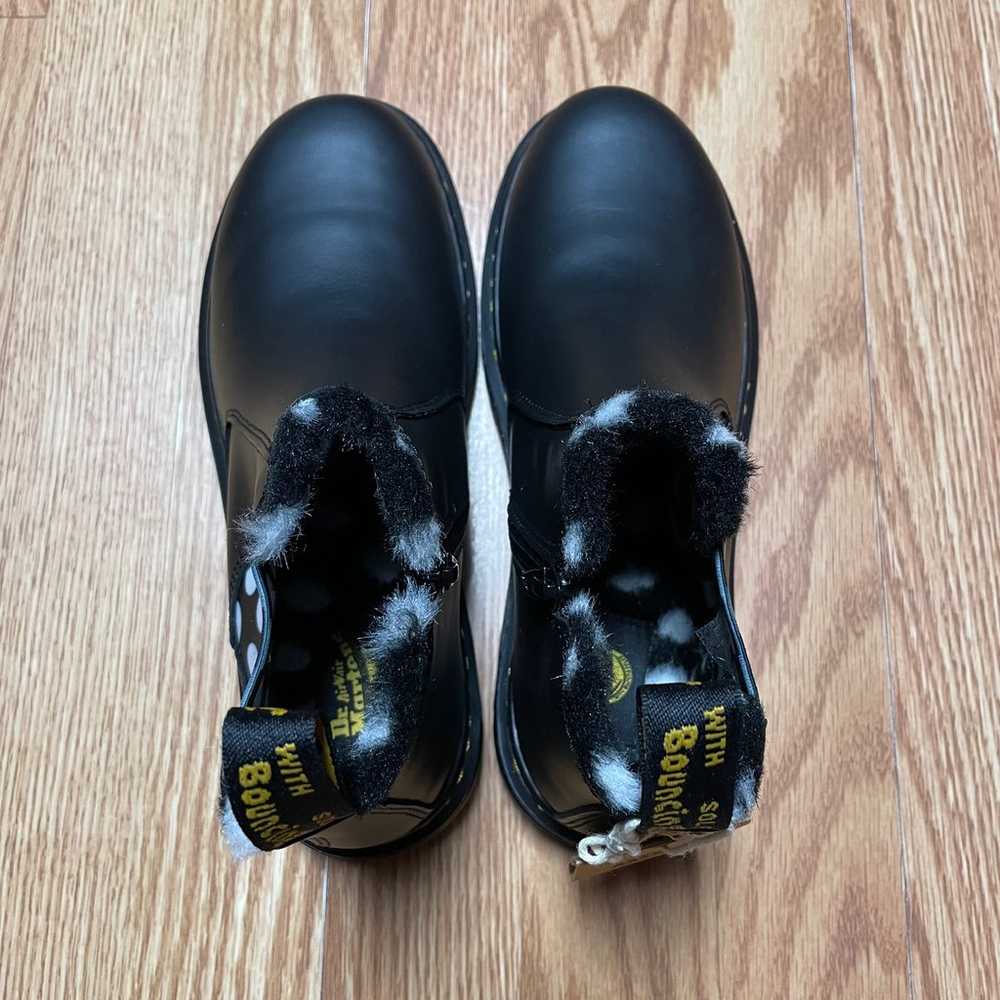 Dr. Martens 2976 Leonore Y Black Faux Fur lined b… - image 6