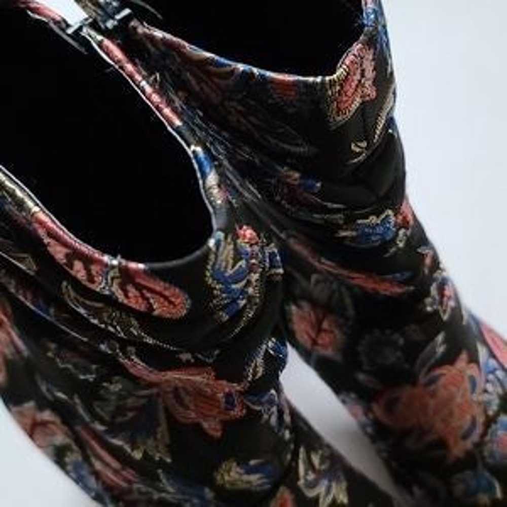 Naturalizer Ronnie floral jacquard slouchy boots … - image 3