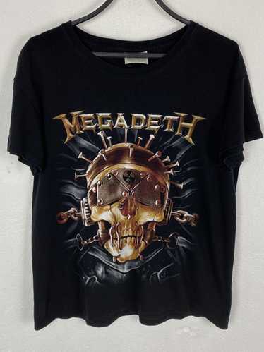 Band Tees × Megadeth 90s Vintage Bootleg Megadeth… - image 1