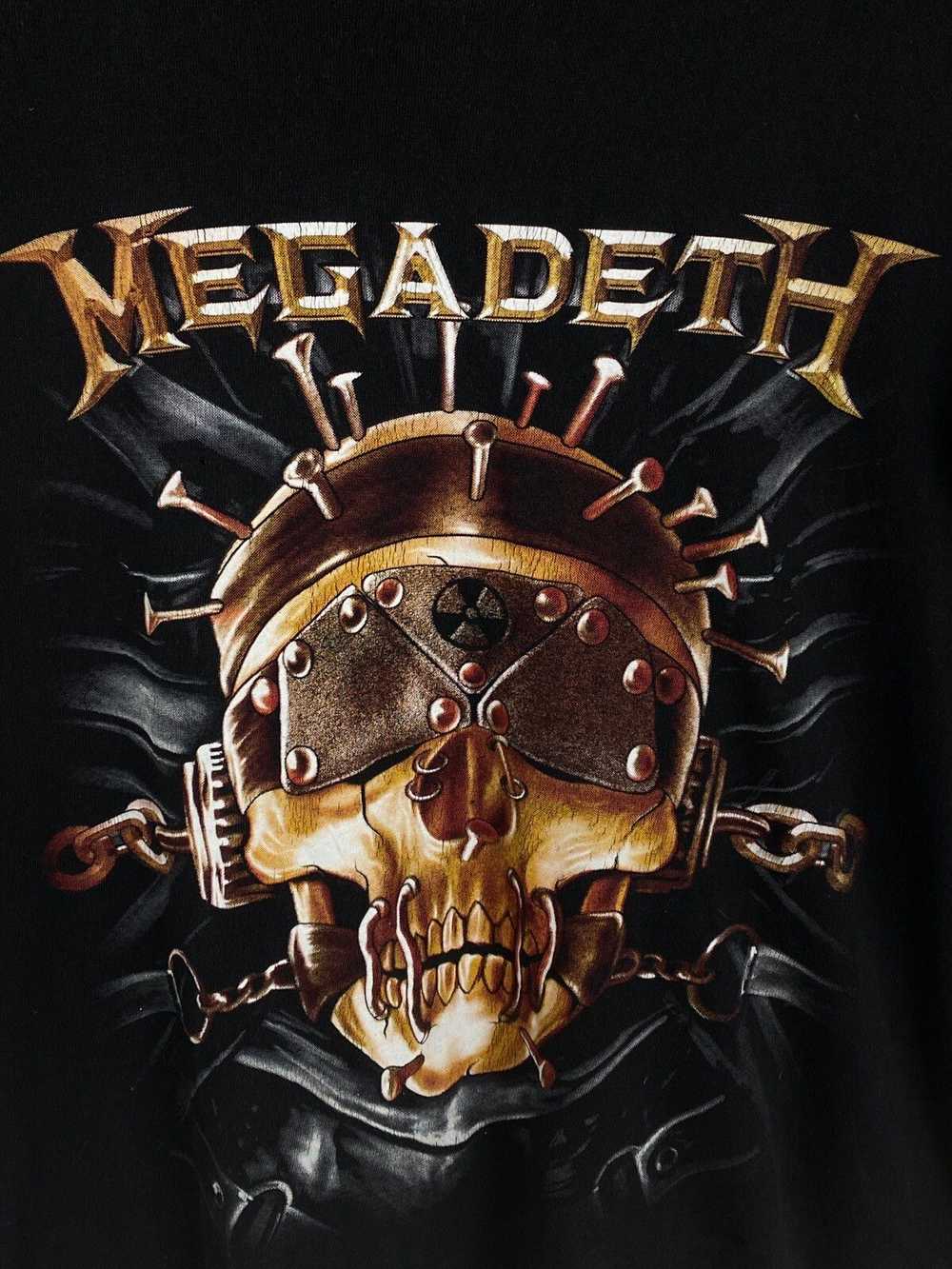 Band Tees × Megadeth 90s Vintage Bootleg Megadeth… - image 2