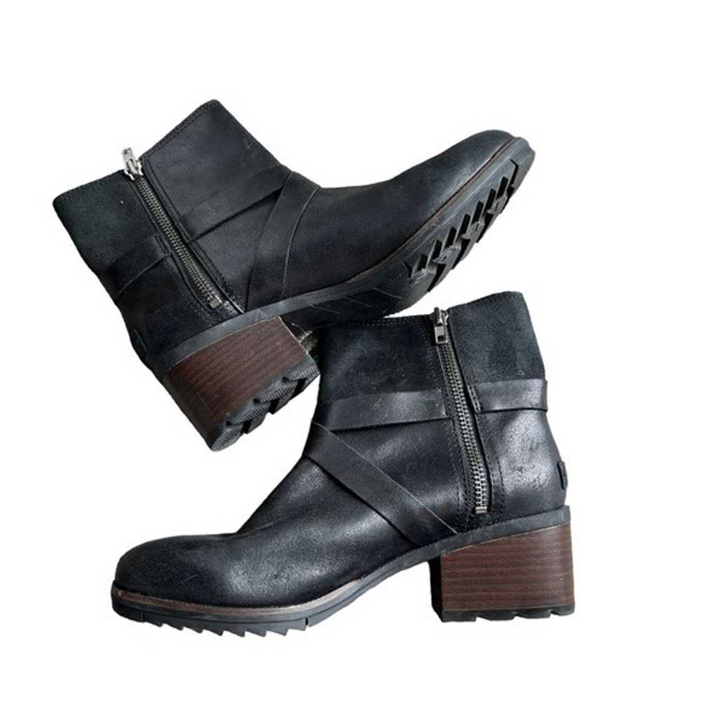 Sorel - Cate Buckle Bootie Leather Heeled Sz 9.5 - image 7