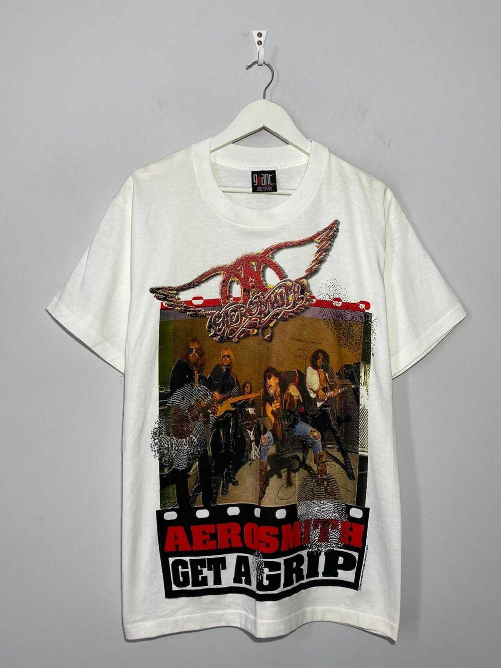 Aerosmith × Band Tees × Vintage Vintage 1993 Aero… - image 1