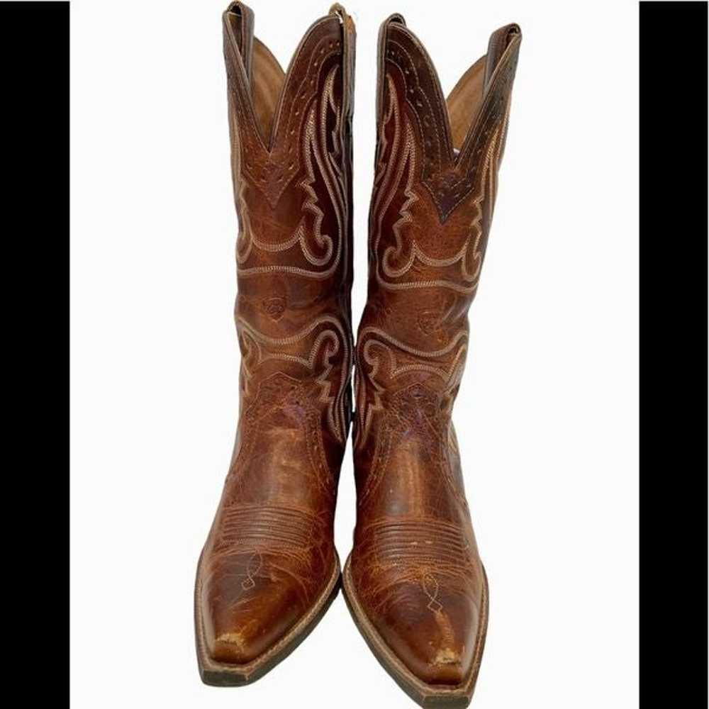 ARIAT Heritage Western X Toe Western Cowboy Boots - image 2