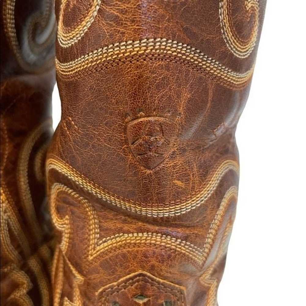 ARIAT Heritage Western X Toe Western Cowboy Boots - image 5