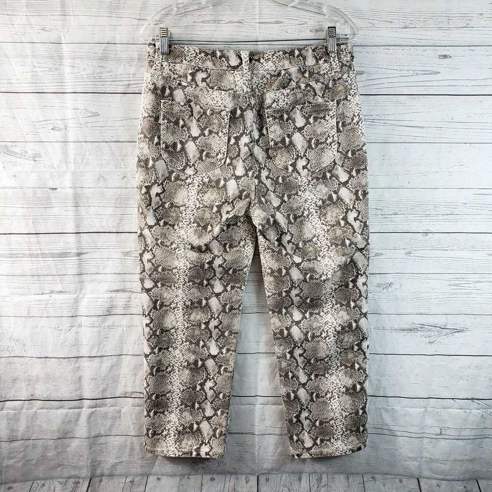Vintage Chicos Platinum Womens Cropped jeans Sz 0… - image 3