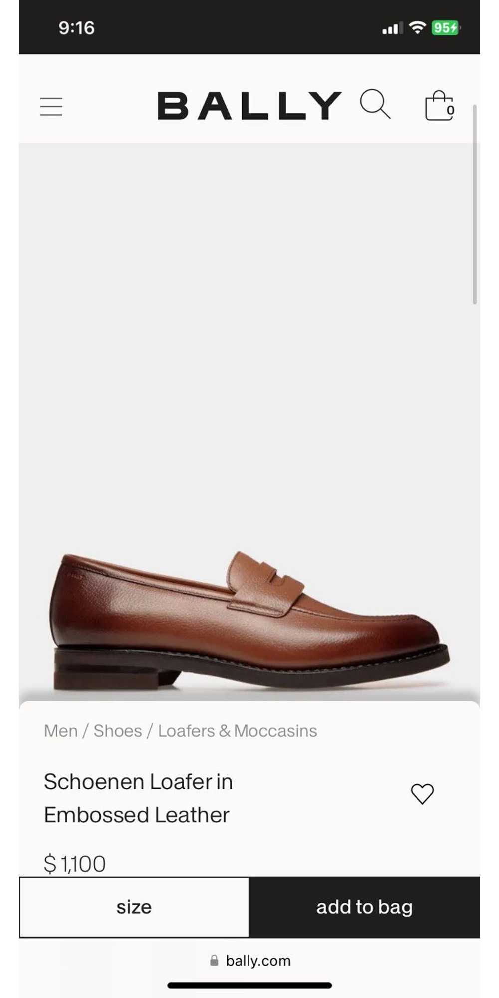 Bally Bally Schoenen Loafer in Embossed Leather - image 9