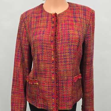 Vintage Madison Studio Tweed Boucle Blazer Jacket 