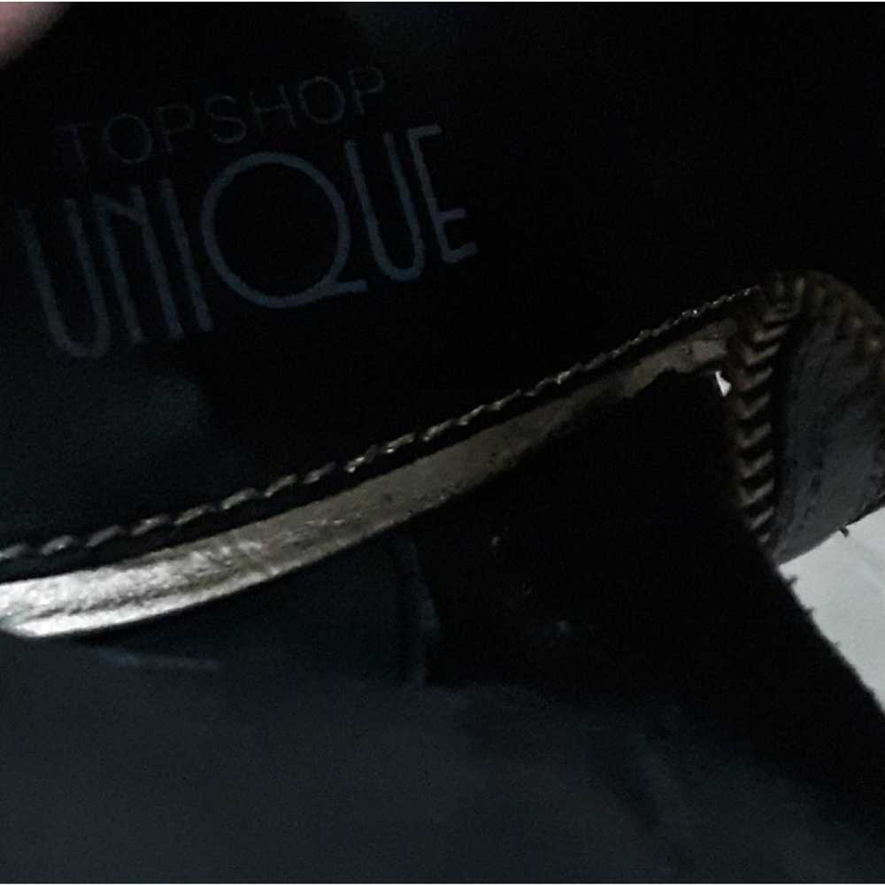 Top Shop Unique Leather Booties 8 - image 12