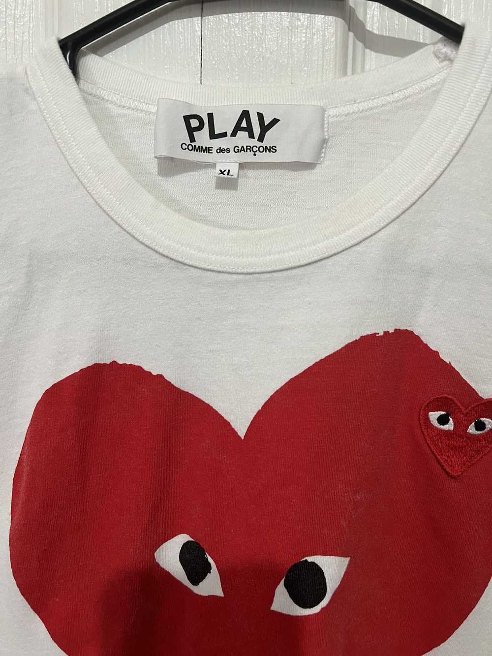 Comme des Garcons Comme des garçons heart t shirt - image 2