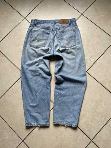 Levi's × Vintage 90’s Levi’s 570’ Baggy Faded Jean