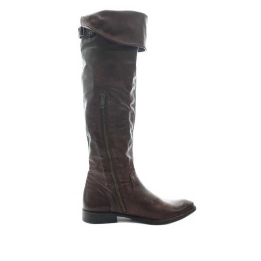 FRYE Brown Leather Knee High Boots - image 2