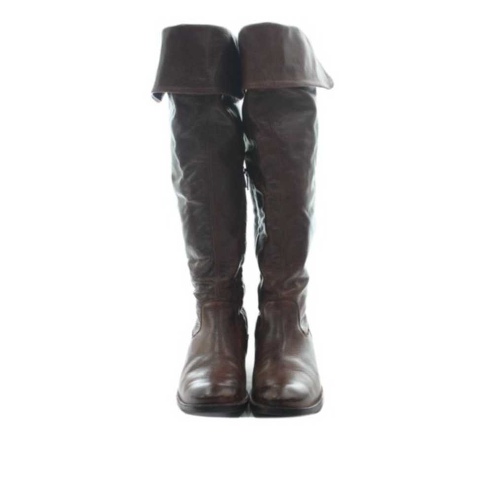 FRYE Brown Leather Knee High Boots - image 3