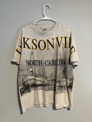 Vintage Jacksonville North Carolina AOP T-Shirt
