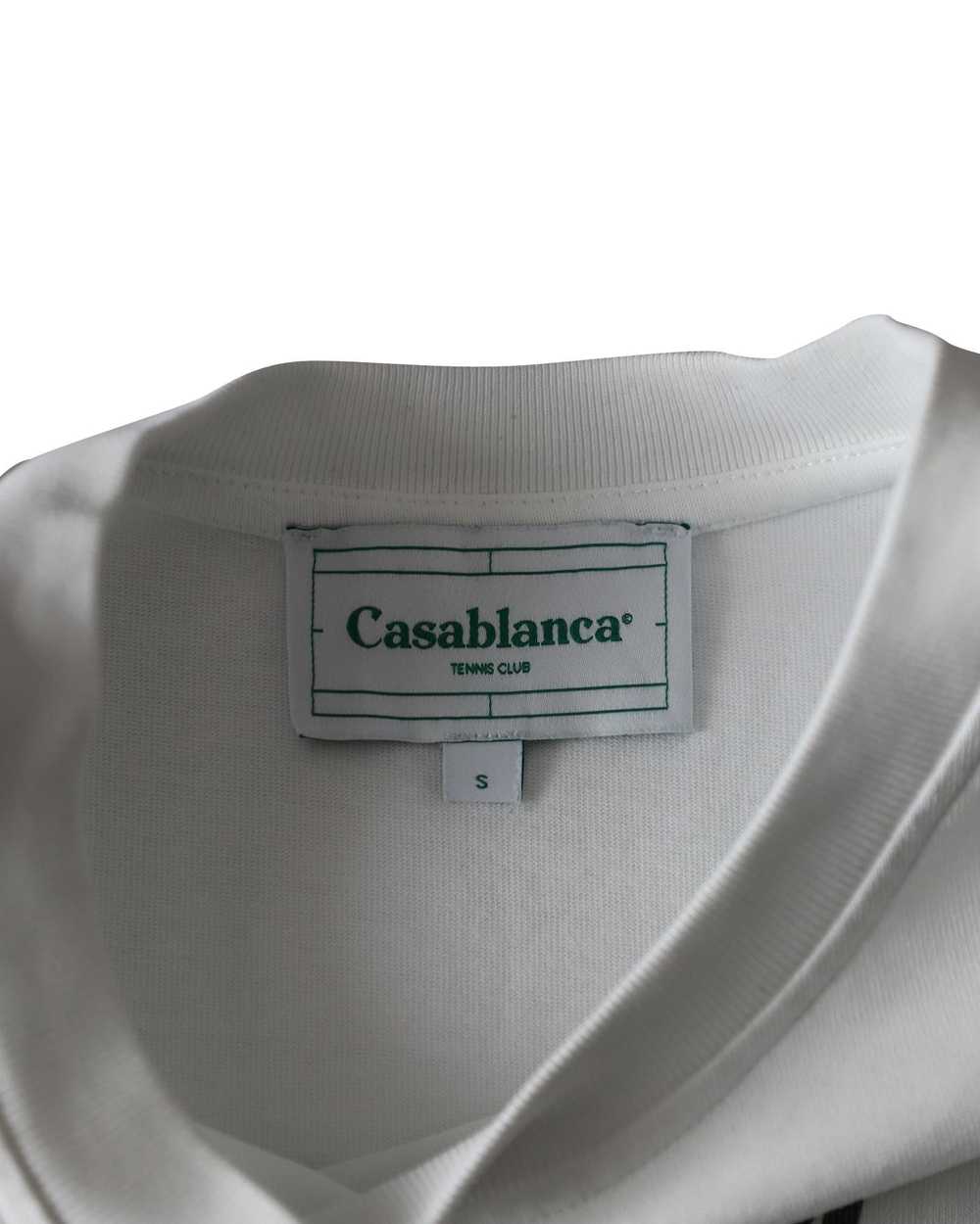 Casablanca Graphic-Print Organic Cotton T-Shirt - image 3
