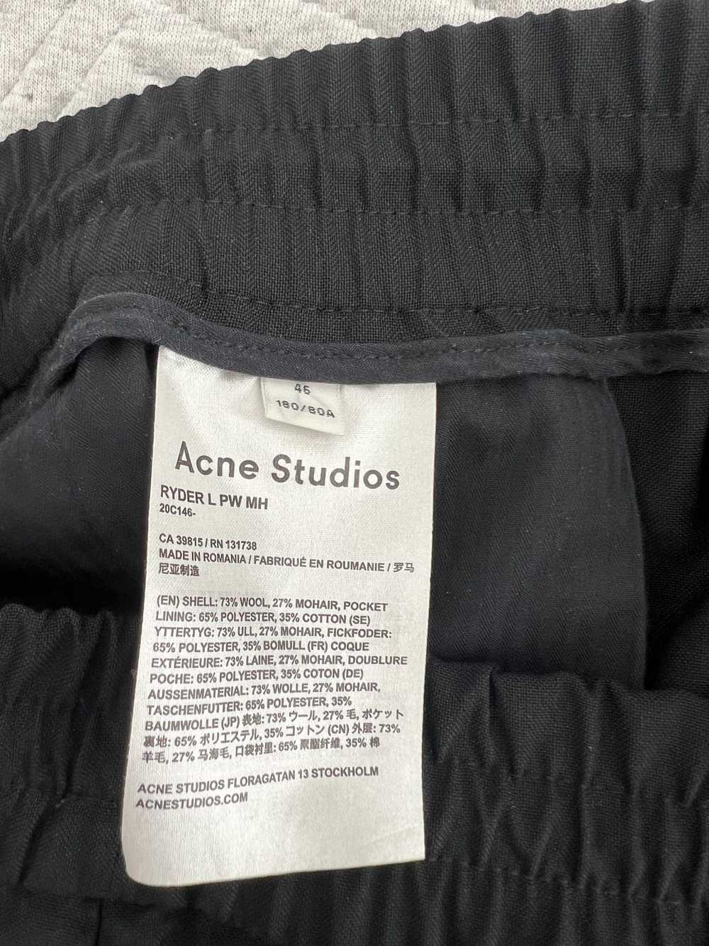 Acne Studios Ryder Black Wool pants - image 3