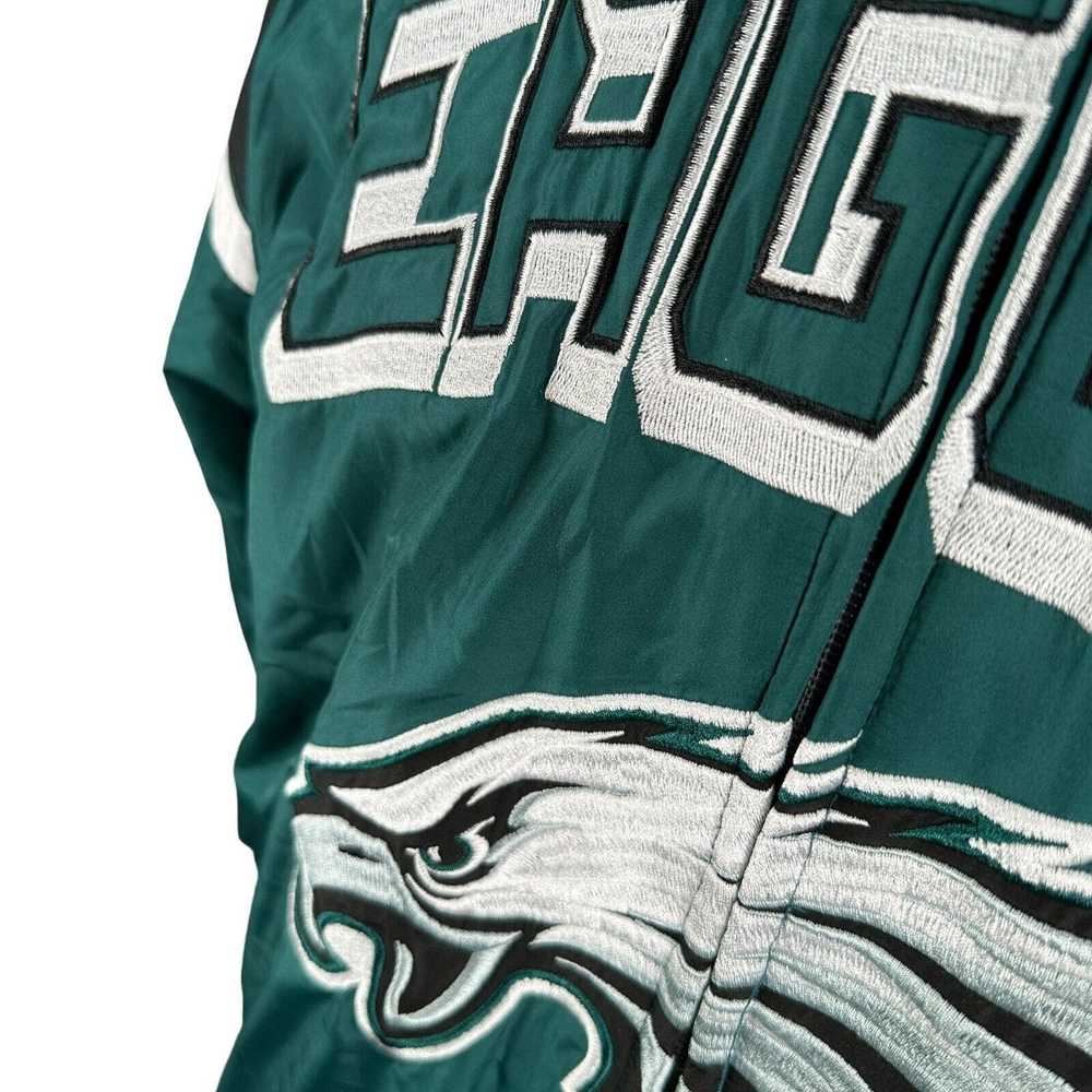 NFL NFL Philadelphia Eagles Jacket Large Gray Gre… - image 4