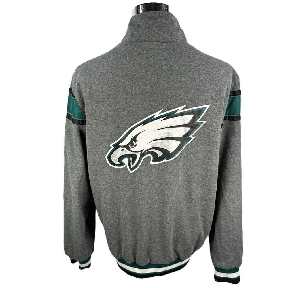 NFL NFL Philadelphia Eagles Jacket Large Gray Gre… - image 7