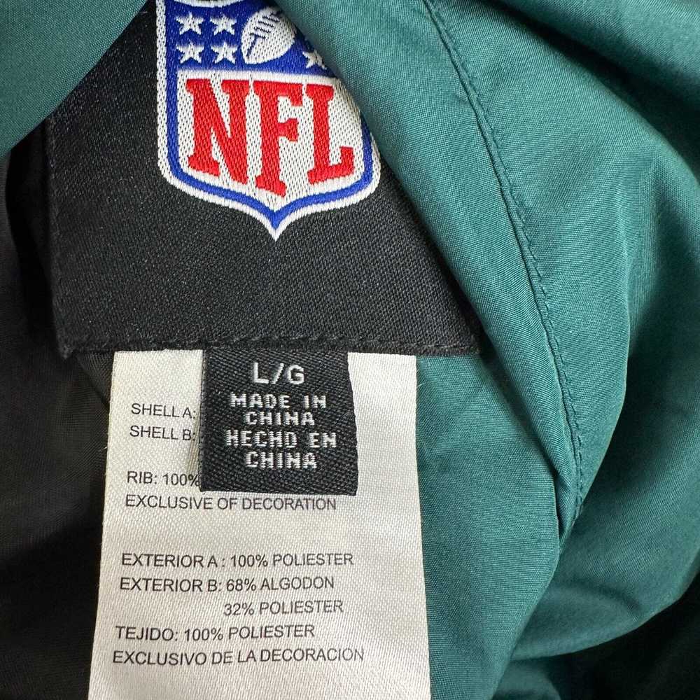 NFL NFL Philadelphia Eagles Jacket Large Gray Gre… - image 9