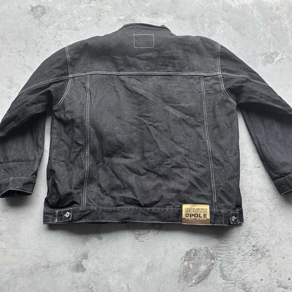 Southpole Y2k Southpole Black Denim Jacket - image 5