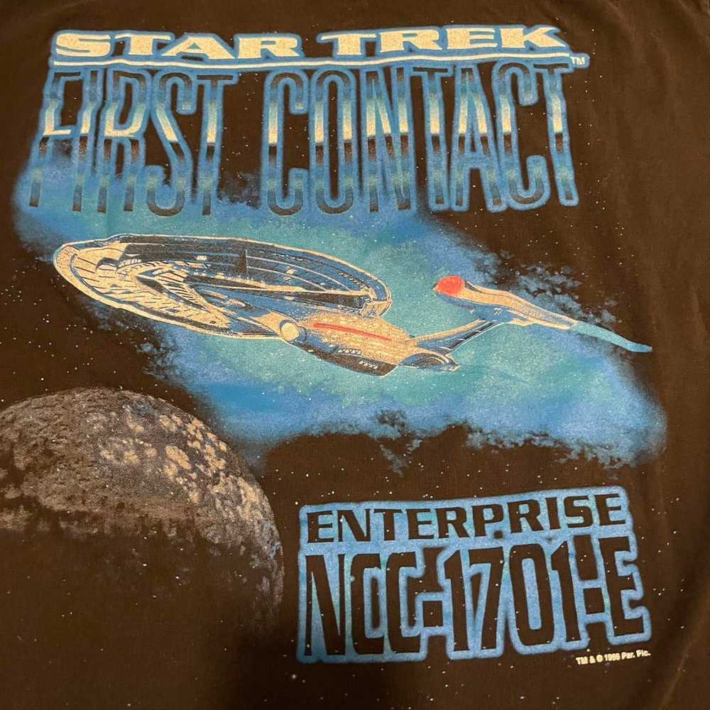 Other Vintage star trek first contact shirt - image 3