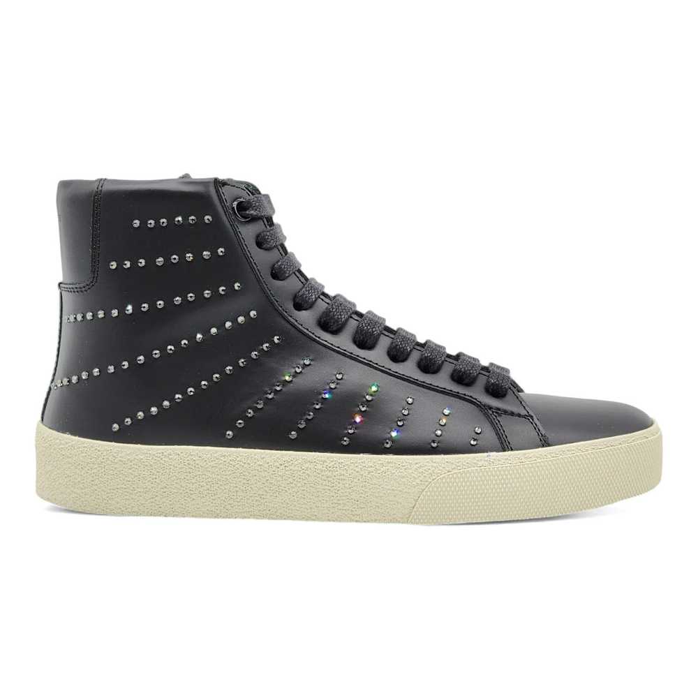 Saint Laurent Paris Court Hi Top Women's Sneakers… - image 3