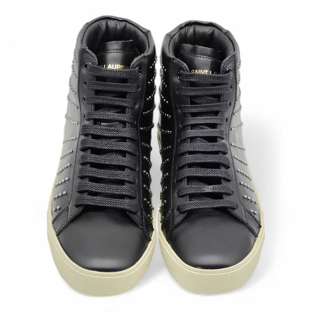 Saint Laurent Paris Court Hi Top Women's Sneakers… - image 4